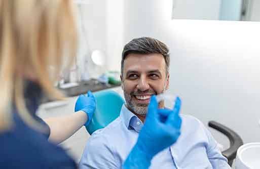Patient in St. Augustine enjoying Invisalign