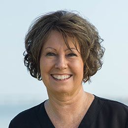 Dental office manager Karen